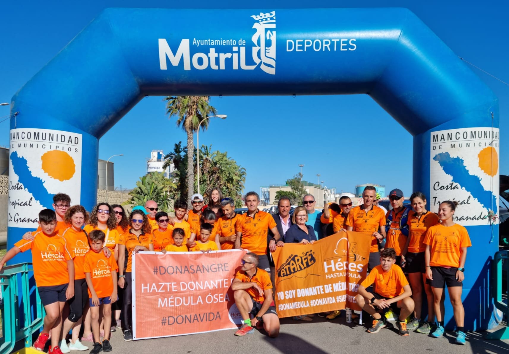 Rotundo éxito de la iniciativa solidaria ‘Médula Sky Challenge’